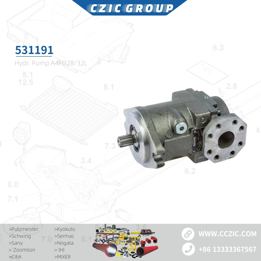 Hydr. pump L 28,0 A4FO28/32L-NS | Boom  531191