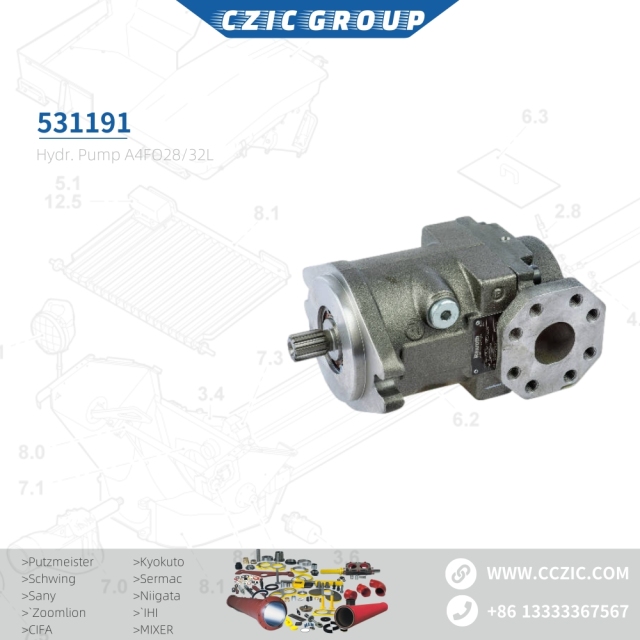Hydr. pump L 28,0 A4FO28/32L-NS | Boom  531191