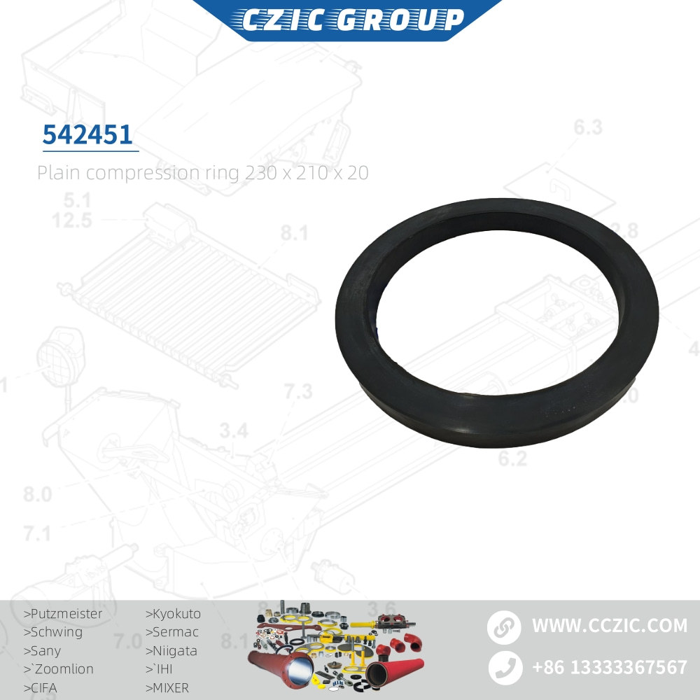 Putzmeister Seal Kit 125/80 OEM.542251 Concrete Pump