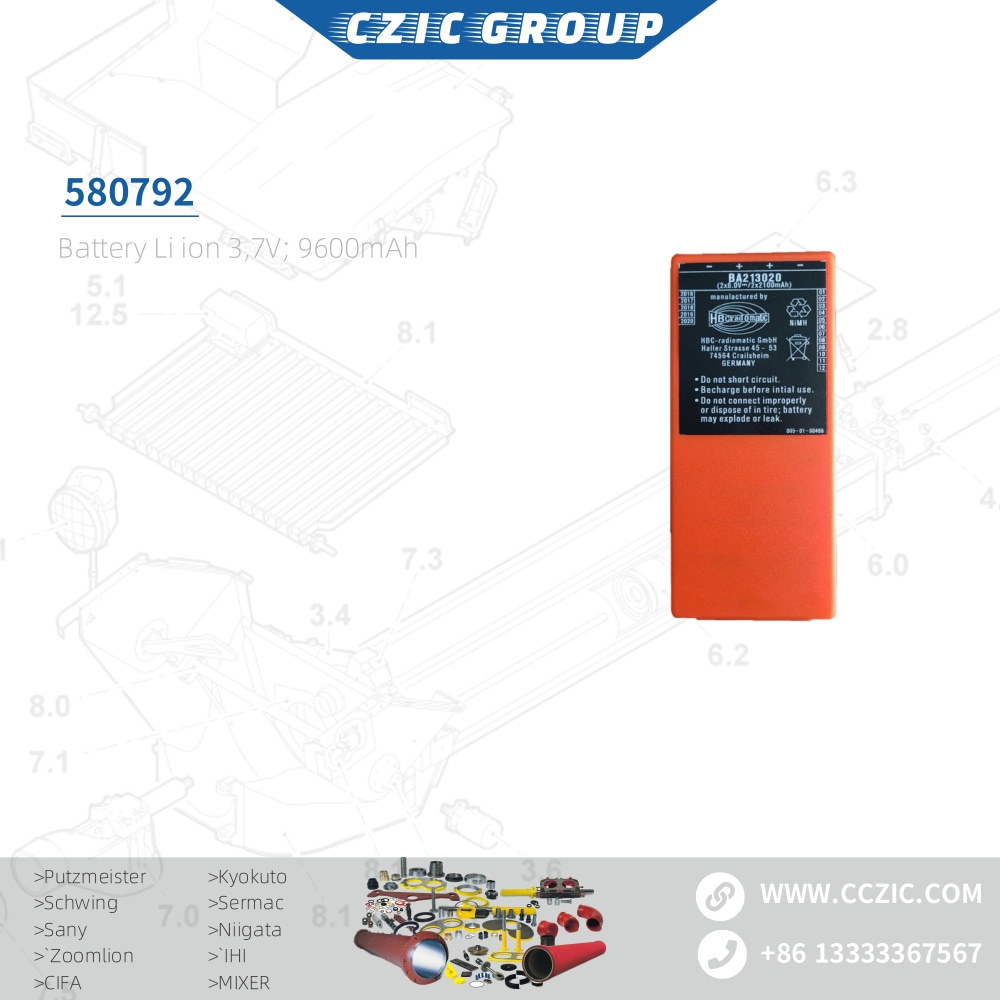 Battery Li ion 3,7V  9600mAh - Radio Remote Control