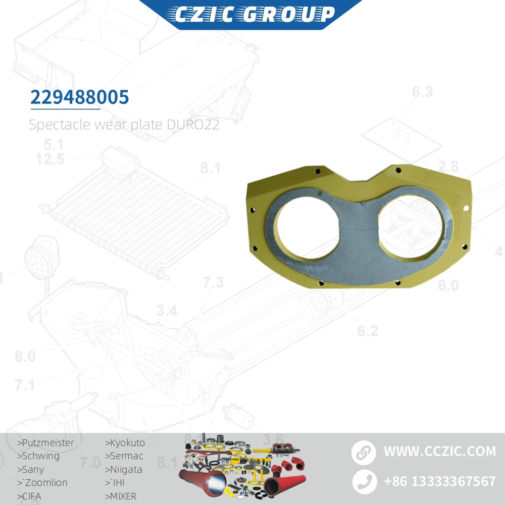Spectacle wear plate DURO22