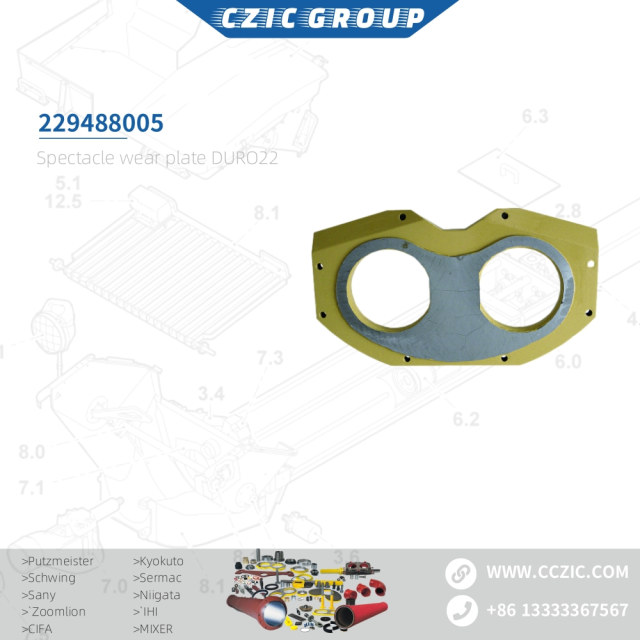 Spectacle wear plate DURO22