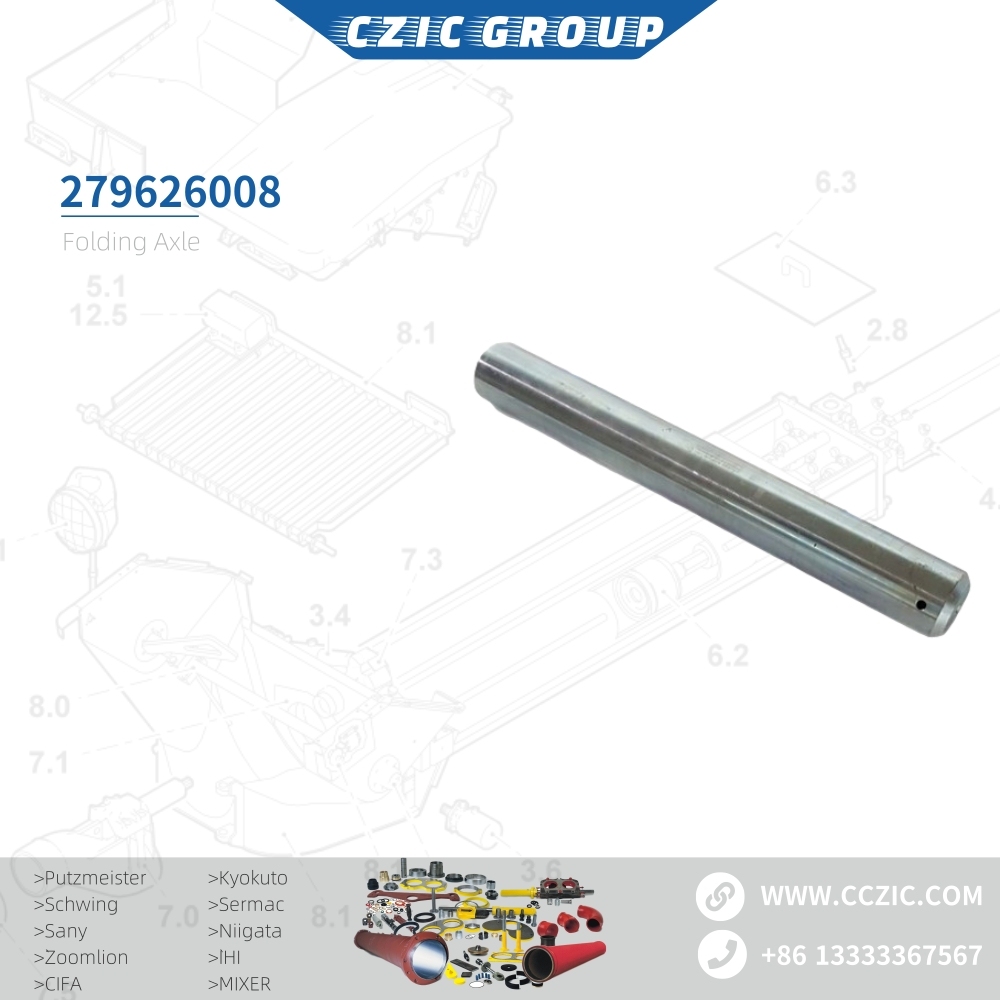 Folding axle