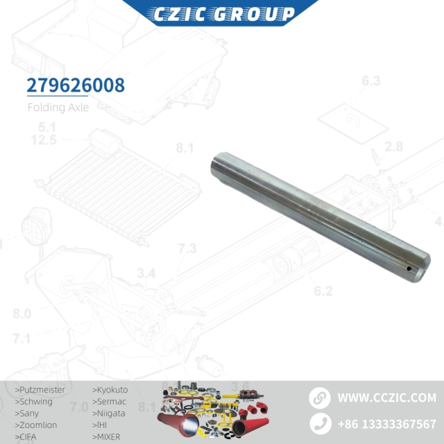 Folding axle