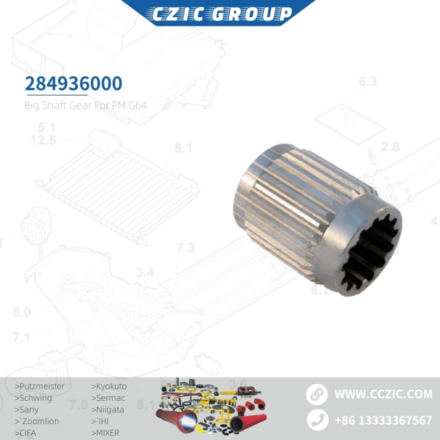 Big Shaft Gear For PM G64