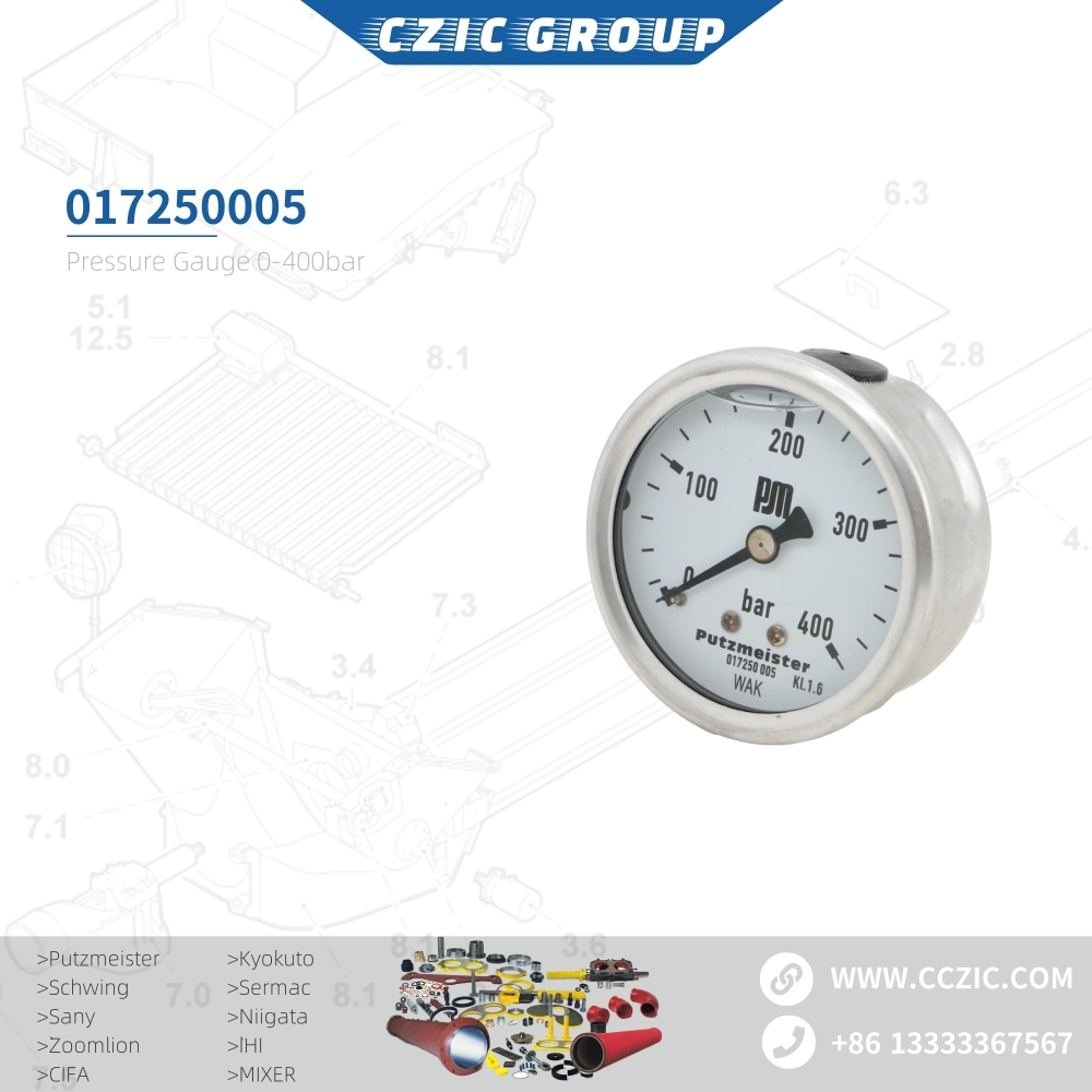 Pressure gauge 0-400bar