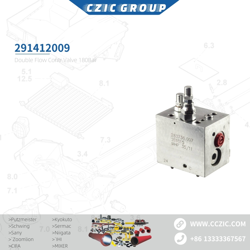 Double Flow Control Valve 180Bar