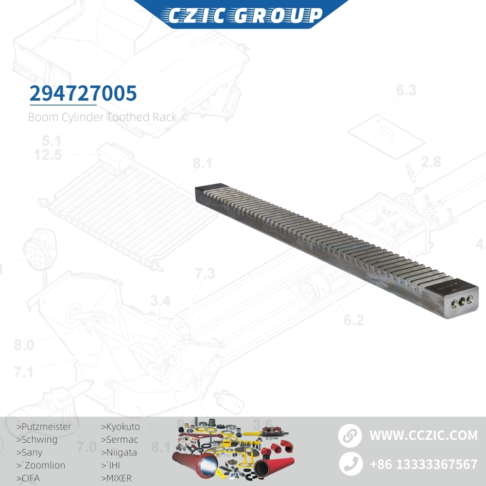 Boom Cylinder Toothed Rack