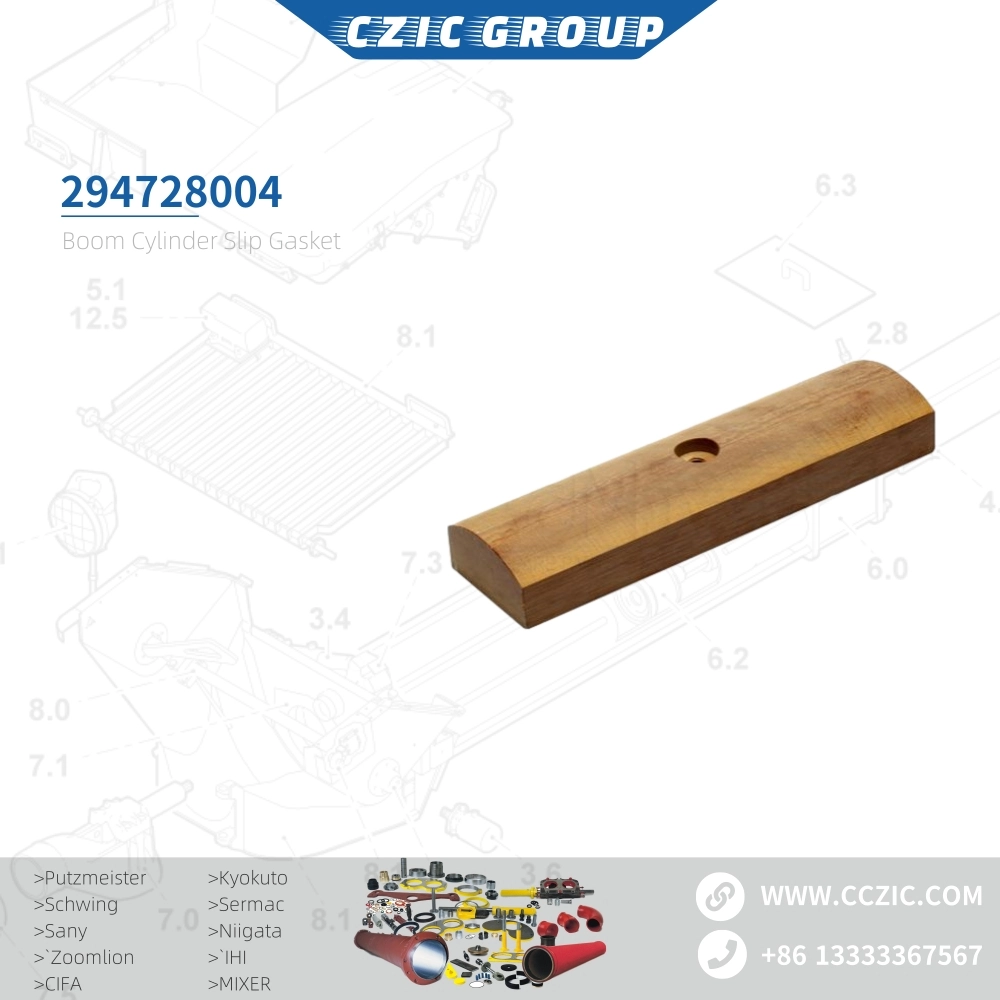Boom cylinder slip gasket