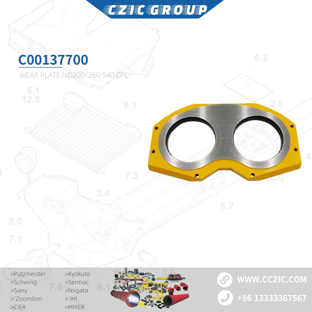 WEAR PLATE ND200/260 540 CPL