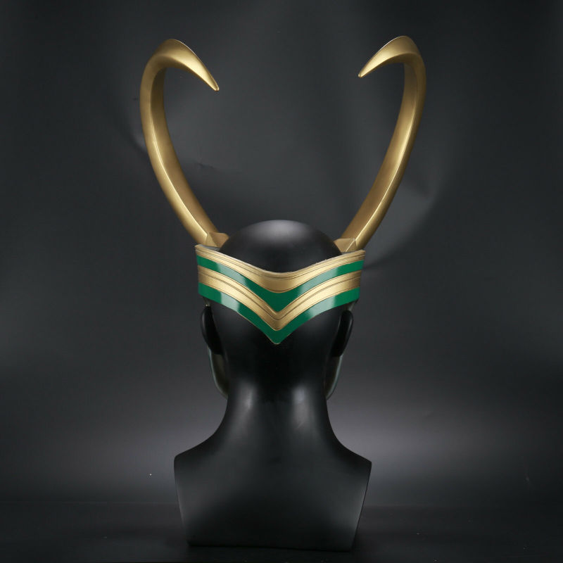 Hot Cakes Thor Loki Helmet Horn Cosplay Accessories Halloween Props