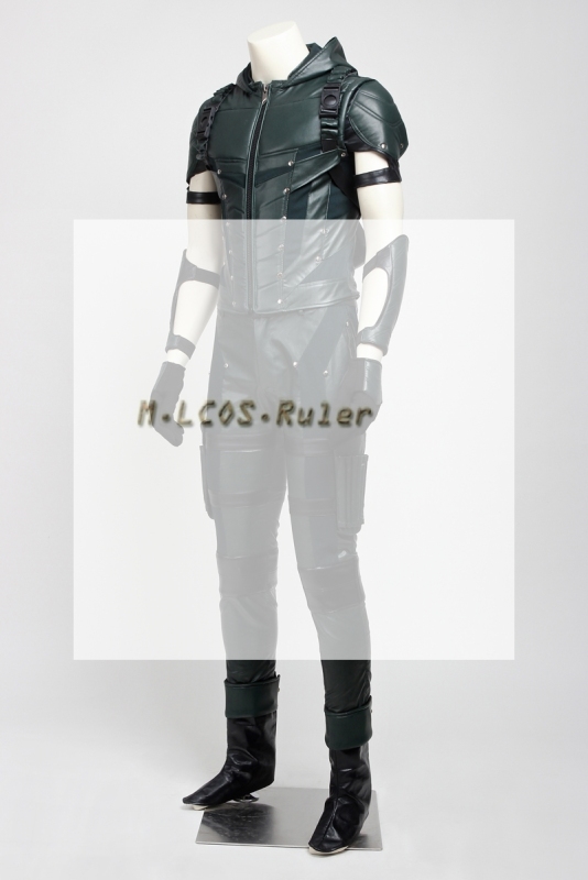 The Green Arrow Season 4 Oliver Cosplay Costume Full Set Special Offer Halloween Outfit