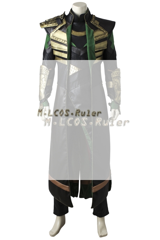 The Thor Ragnarok Loki Cosplay Costume Full Set Custom Made Halloween