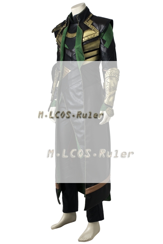 The Thor Ragnarok Loki Cosplay Costume Full Set Custom Made Halloween