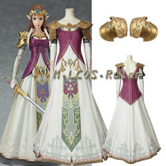 The Legend of Zelda: Twilight Princess Princess Zelda Cosplay Costume Customized