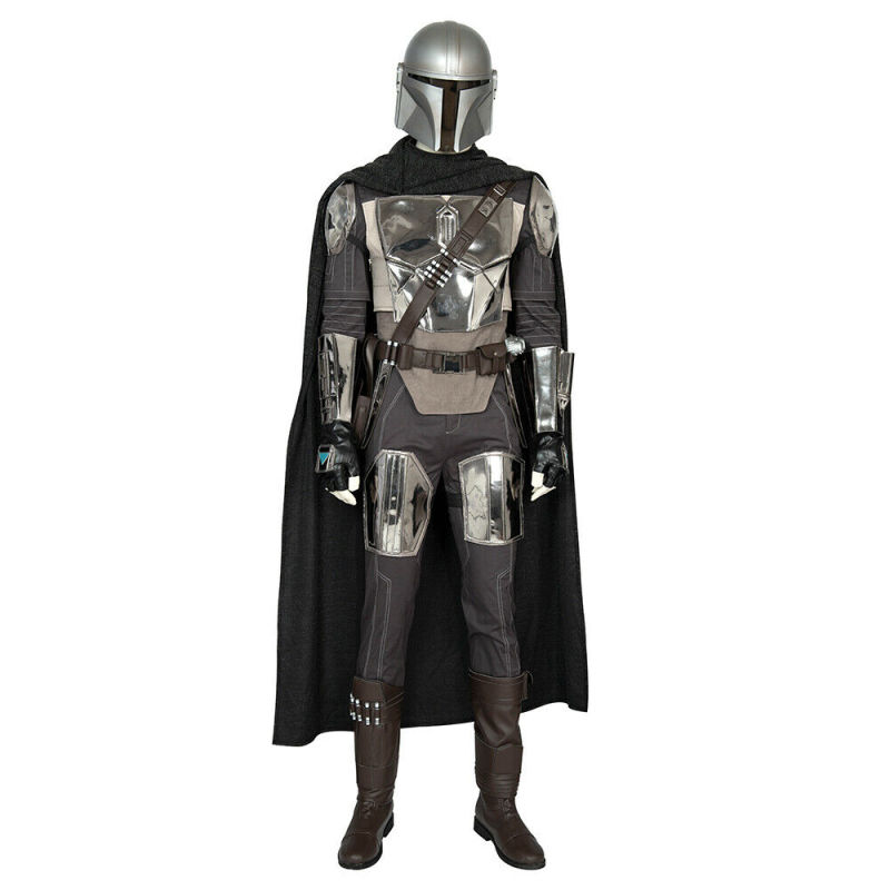 New Product Star Wars Boba Fett Mandalorian Cosplay Costume Halloween Full Suit Any Size