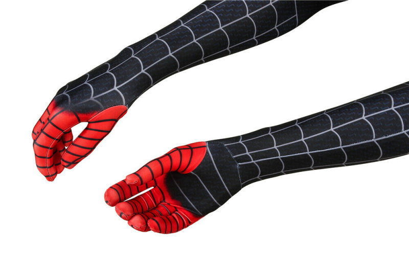 New Spider-man:Into the Spider-Verse Miles Morales Cosplay Costume Halloween Outfit