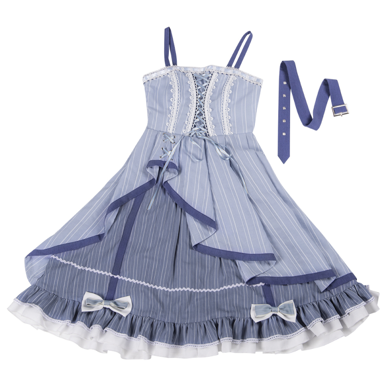 Sweet School style big lolita dress for women vestidos kawaii lolita plus size loligals Neck Tie  Custom made