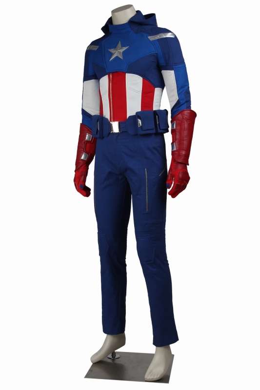 Captain America Avengers 1 Captain Steven Cosplay Costume Customize Halloween Suit