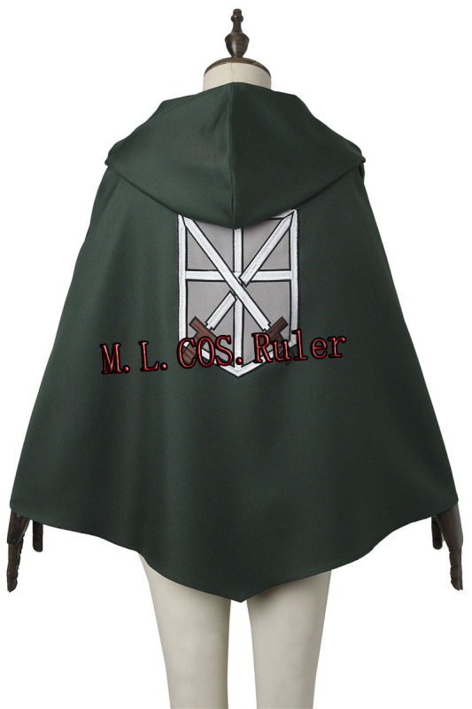 HOT COS Ackerman From Attack on Titan Cosplay Costume Hallowen All Size