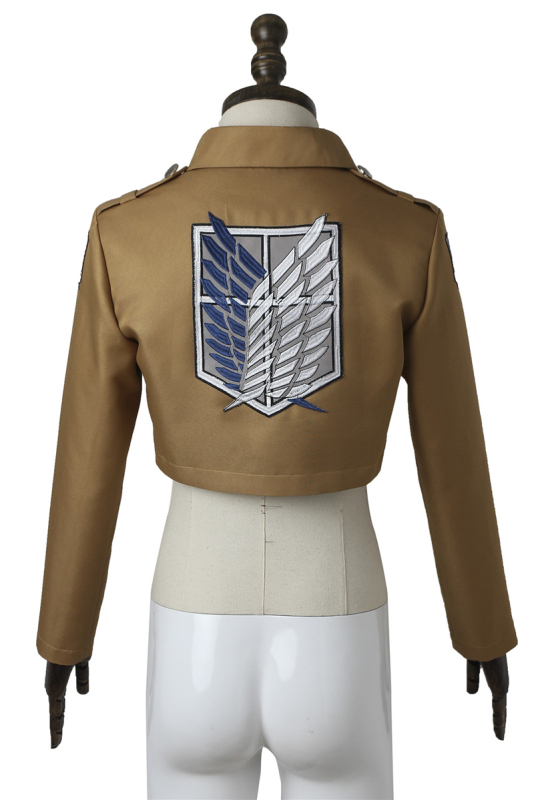 Attack on Titan Cosplay Costume Yeager Custom Made Suit Halloween Outfit