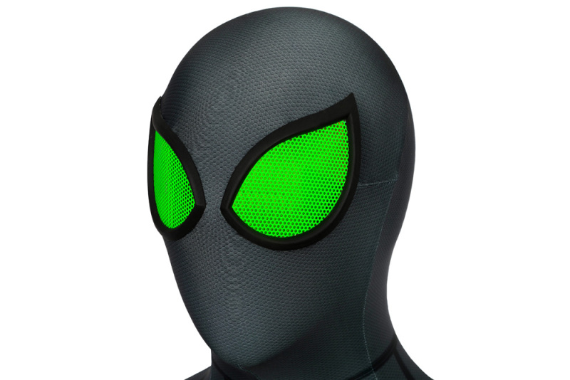 Spider-man PS4 Stealth Big Time Cosplay Costume Men's Suit 3D Printed Costume Jumpsuit Mask