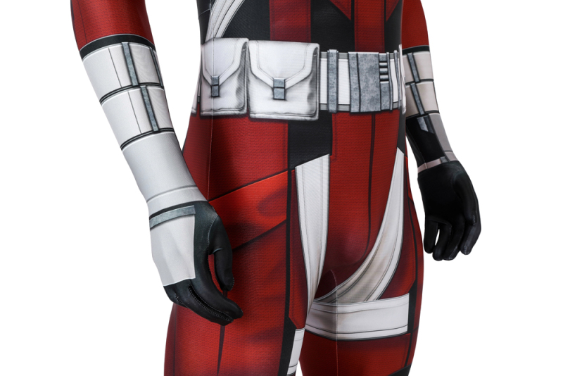 Popular Black Widow  Red Guardian Cosplay Costume Jumpsuit