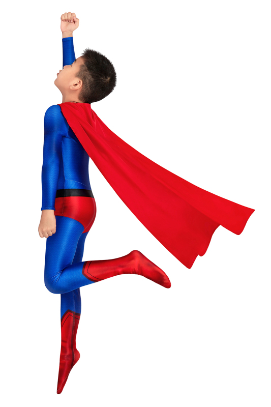 New Popular Crisis on Infinite Earths  Superman  Kal-El / Clark Kent Cosplay Costume Halloween for children