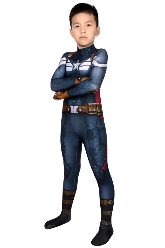 2020 New  for children Captain America Cosplay Costume Halloween