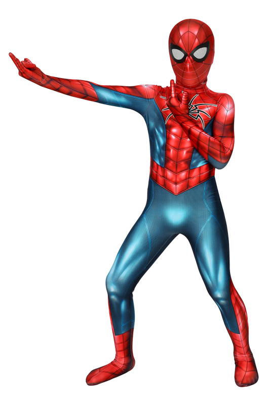 2020 spider man PS4 armour-MK IV Cosplay Costume Halloween for children