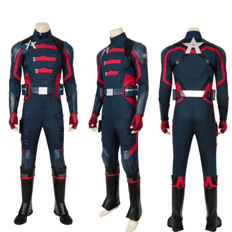 The Falcon and the Winter Soldier u.s Agent Captain America Cosplay Costume Halloween Outfit