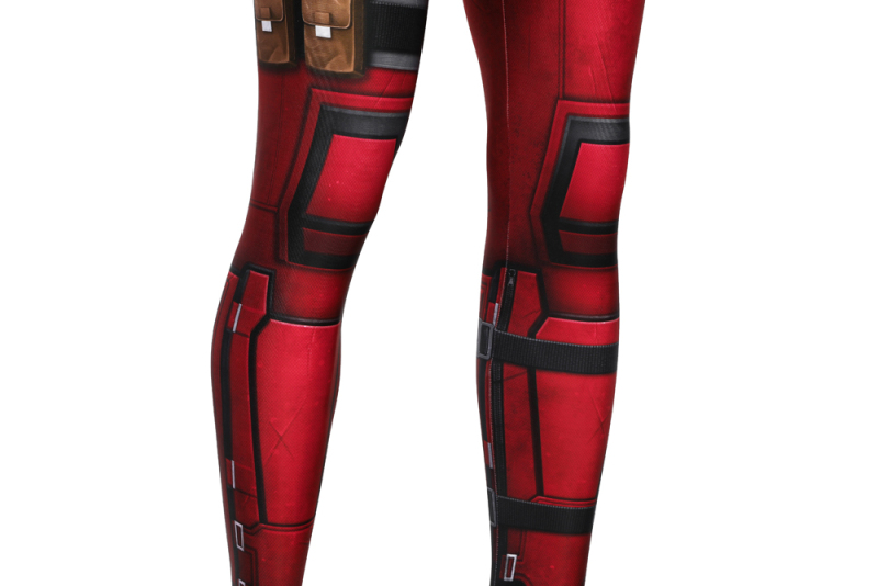 2020 New Deadpool Wade Wilson Cosplay Costume Halloween Outfit Jumpsuit Mask