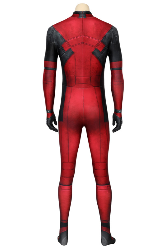 New Deadpool Wade Wilson Cosplay Costume Halloween Outfit Jumpsuit Mask