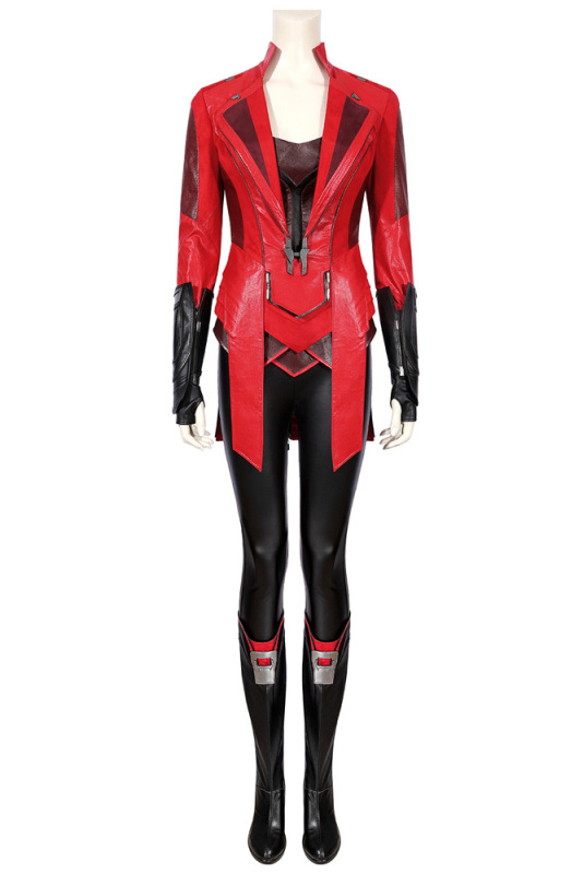 2021 New Avengers 4: Endgame Scarlet Witch Wanda Maximoff Cosplay Costume Outfit