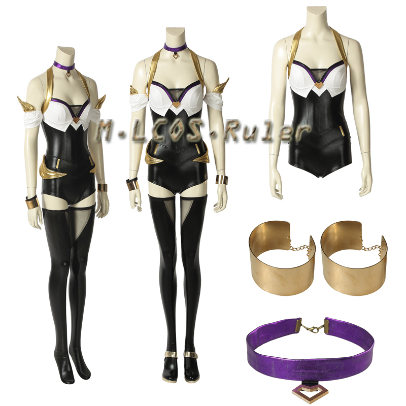 Popular League of Legends  LOL KDA Ahri Cosplay Costume Halloween Outfit