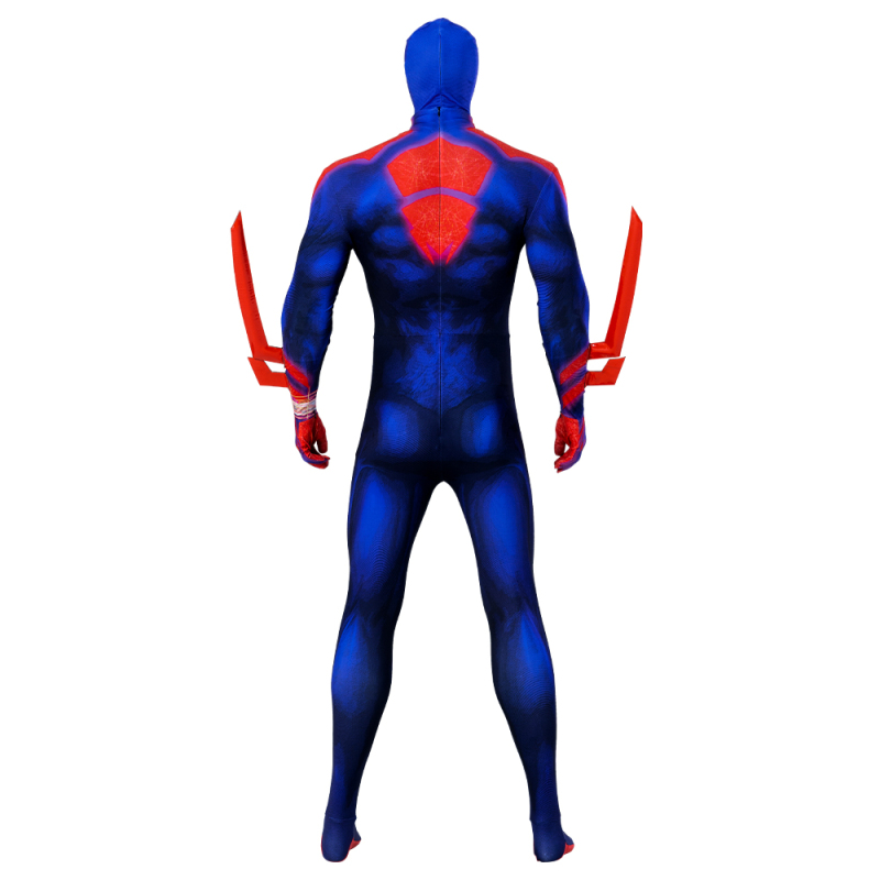 2024 Spider-Man Peter Parker Integrated Suit Cosplay Costume Halloween Outfit Jumpsuit Mask Men Suit