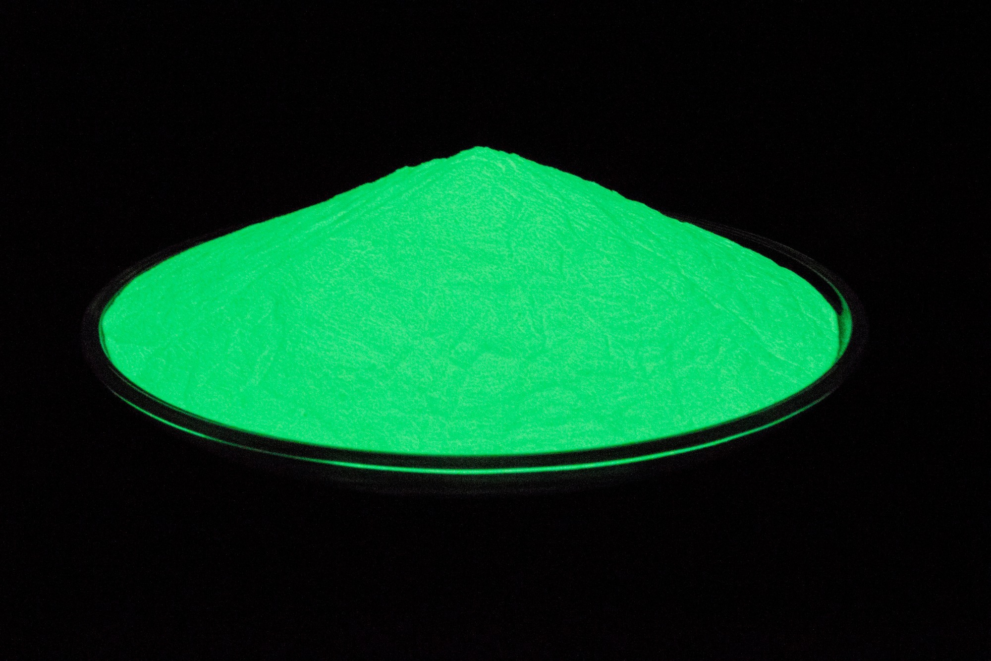 Yellow Green Light glow in dark pigment
