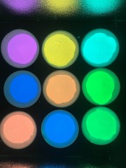 Yellow Green Light glow in dark pigment
