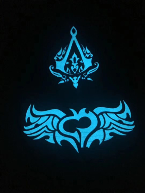 Skyblue Light Glow in dark Pigment