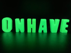 Yellow Green Light glow in dark pigment