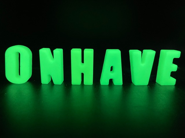 Yellow Green Light glow in dark pigment