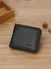 Simple Fashion zip Wallet