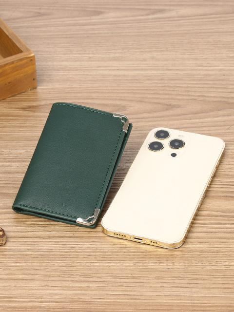 Men's PU Ultra-thin Portable Credit Card Holder