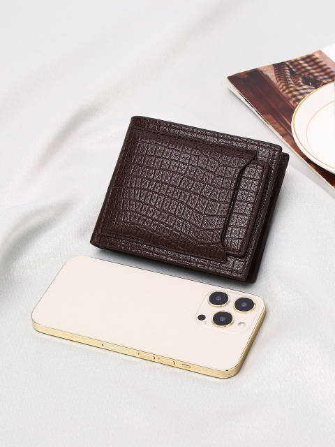 Portafoglio Semplice E Alla Moda Con Molteplici Slot Per Carte