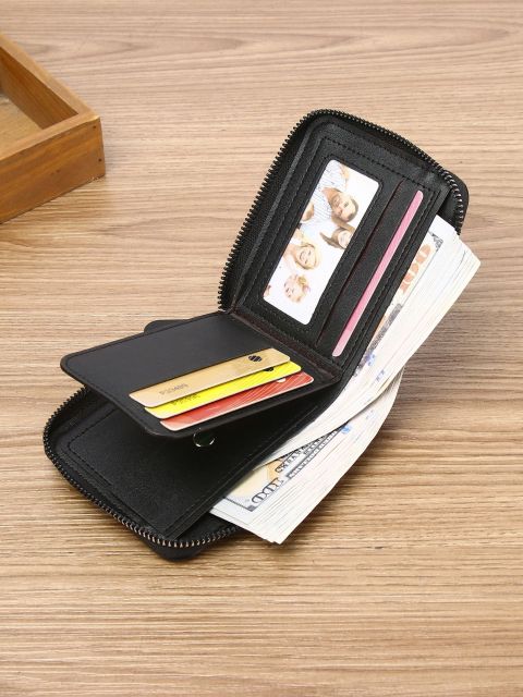 Simple Fashion zip Wallet