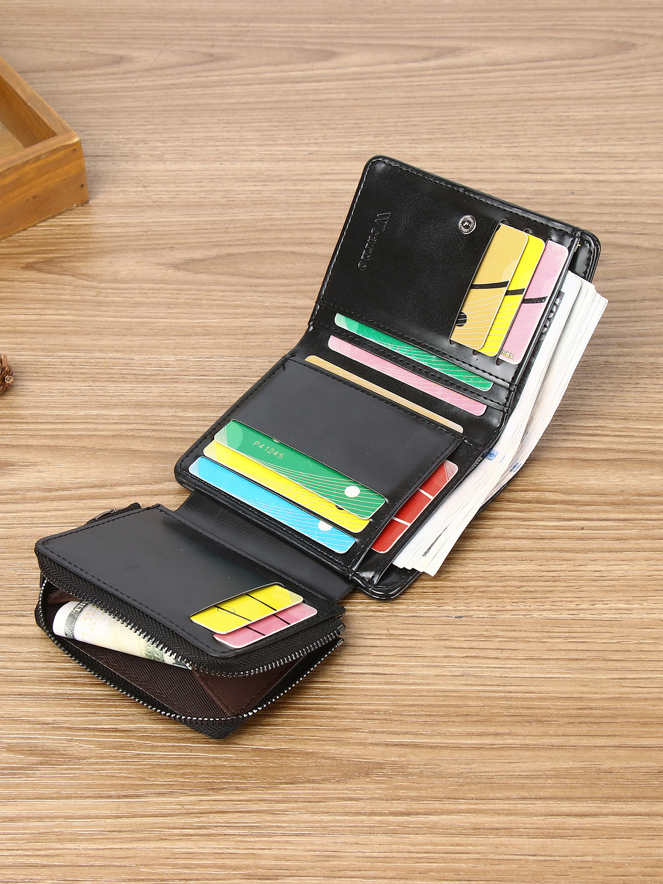Men's PU multifunctional wallet