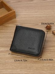 Simple Fashion zip Wallet