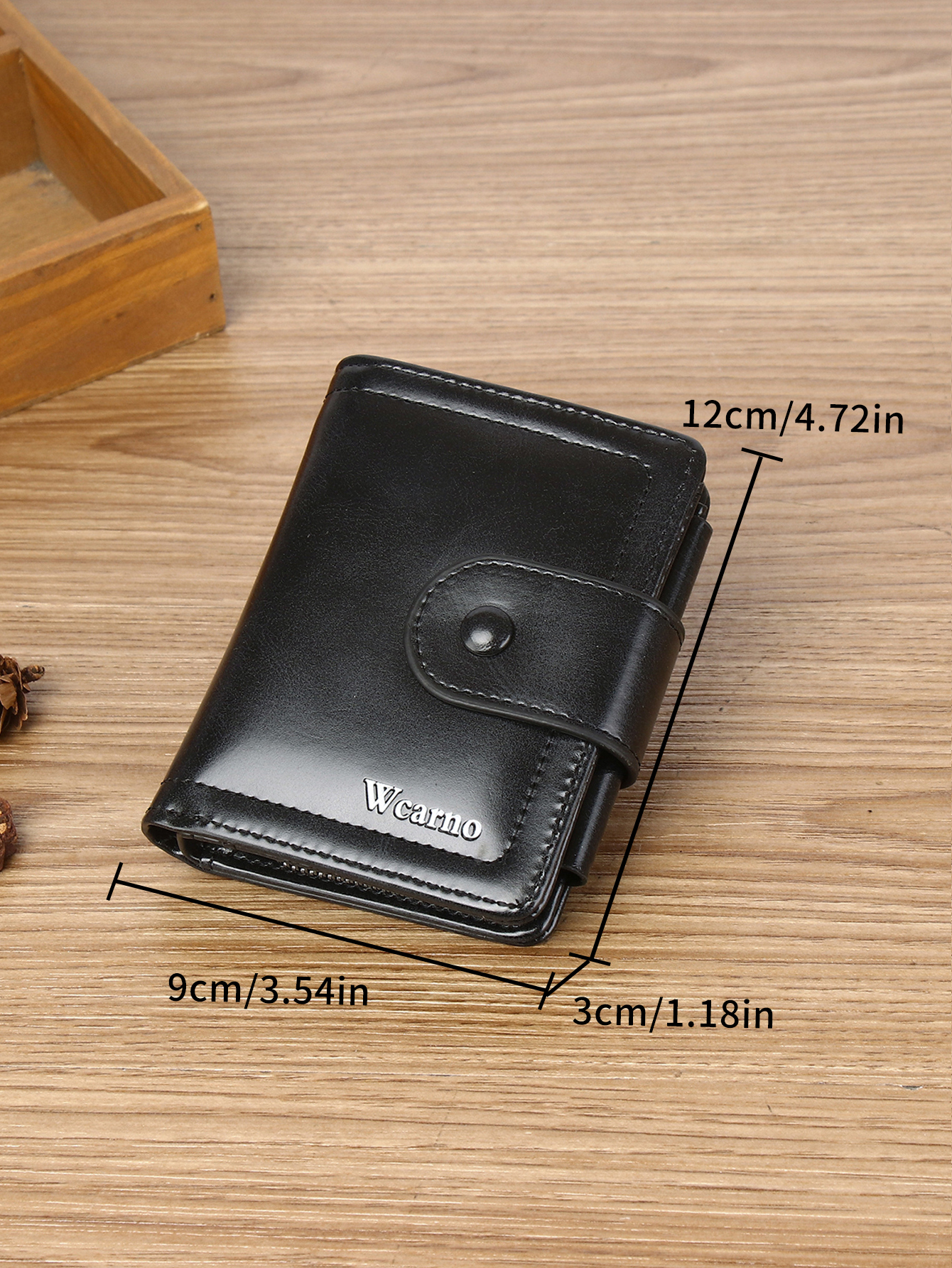 Men's PU multifunctional wallet