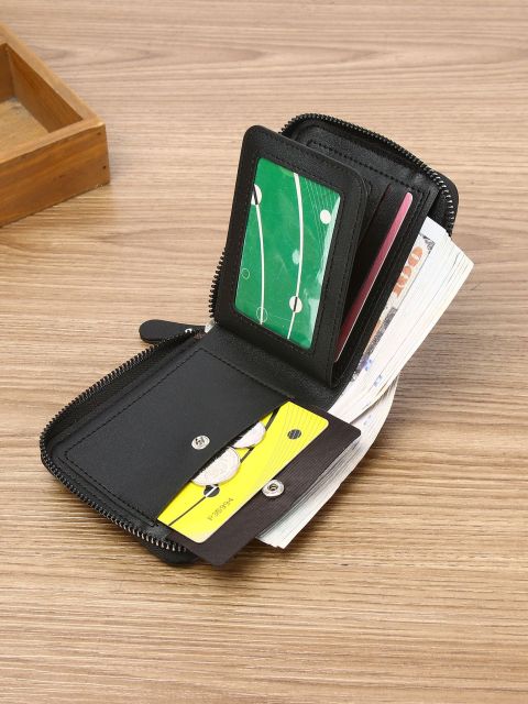 Simple Fashion zip Wallet