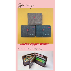 Dollar PU zip wallet